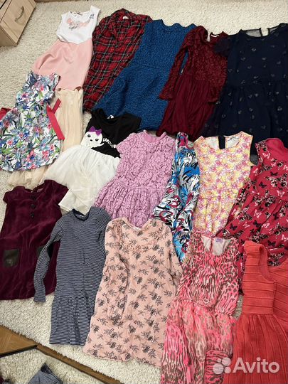 Пакет платьев для девочки 128