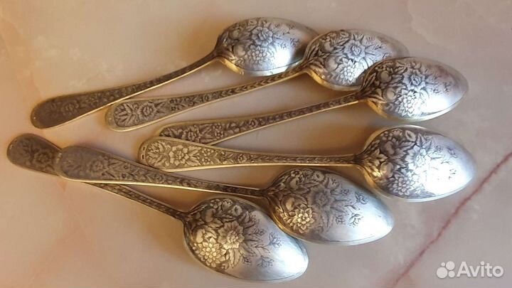 Серебряные столовые ложки