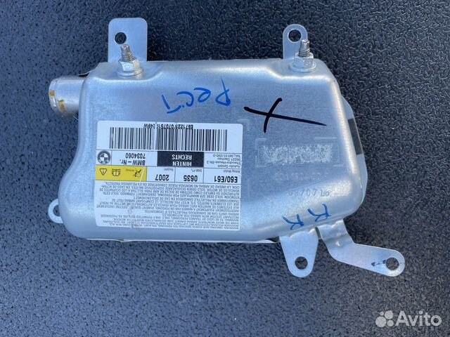 Подушка безопасности задняя правая BMW 5 E60 рест