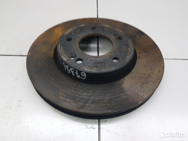 Диск тормозной передний (правый) (Kia Cerato IV)