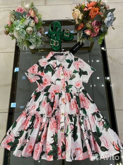 Платье для девочки D&G 100-150