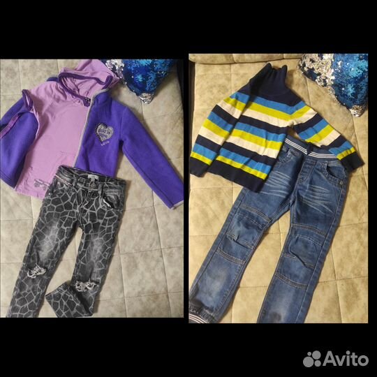 Пакет одежды в садик для девочки 110