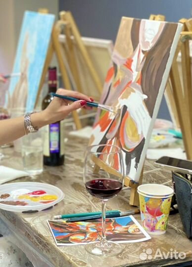 Мастер-класс, Арт-вечеринка, Уроки по рисованию