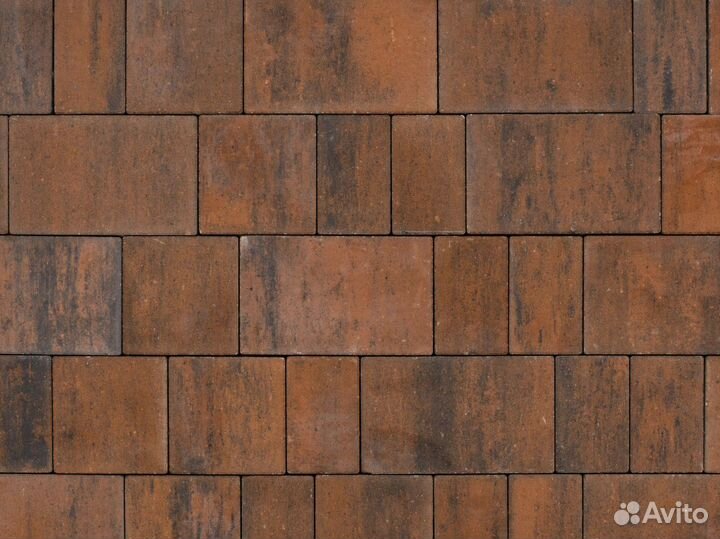 Тротуарная плитка / Брусчатка Новосибирск 60мм