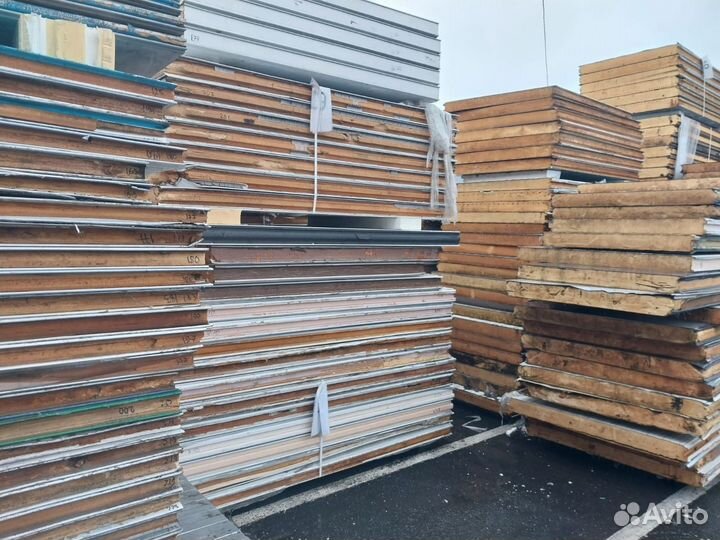 Сэндвич панели 30000 м2 в наличии