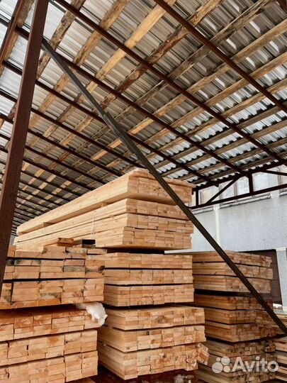 Брус обрезной 100х150х6000мм с доставкой