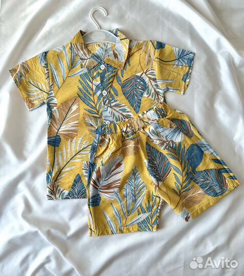 Рубашка и шорты для мальчика