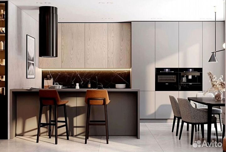 Кухонный гарнитур любой сложности под ключ