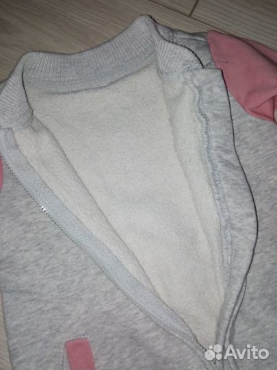 Флисовый комбинезон-поддева