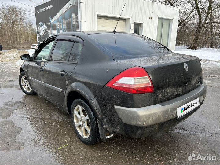 Renault Megane 1.6 AT, 2006, 199 500 км