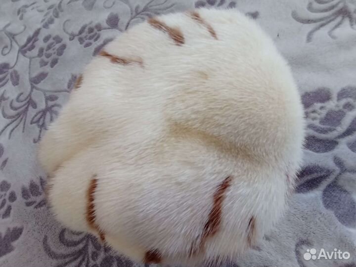 Шапка норковая женская