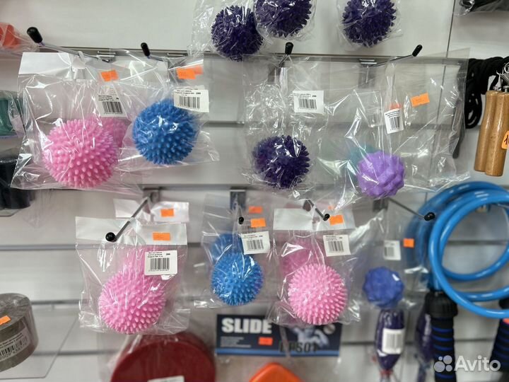 Валики, блоки и мячи массажные