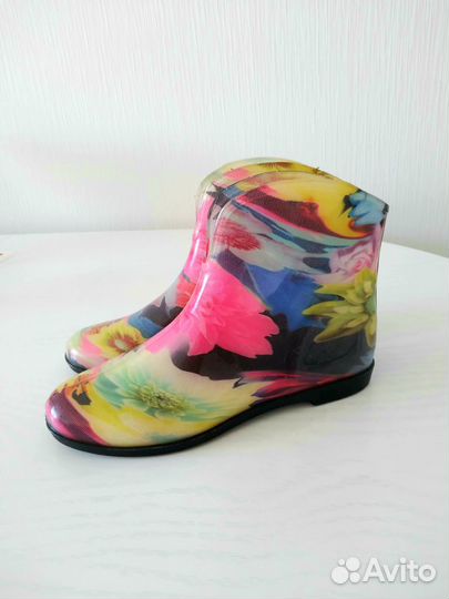 Резиновые сапоги 38 раз