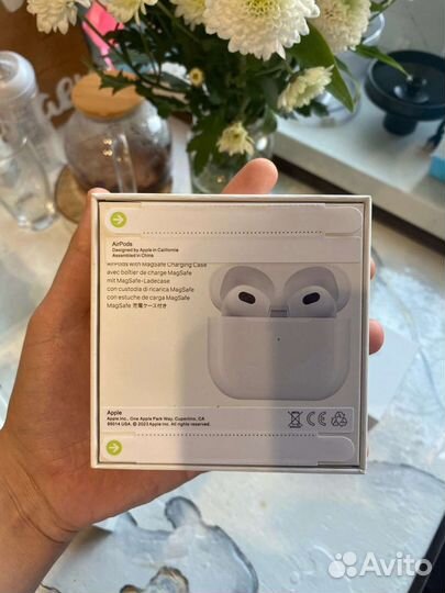 Беспроводные наушники apple airpods 3