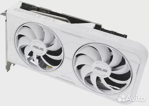 Видеокарта asus (dual-RTX3060TI-O8GD6X-white) GeFo