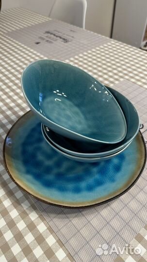 Тарелки ресторанный фарфор