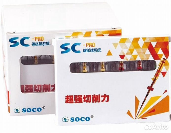 Машинные и ручные эндофайлы soco