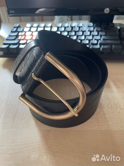 Ремень женский кожаный massimo dutti