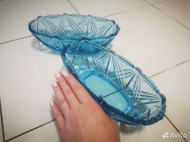 Хрустальное блюдо