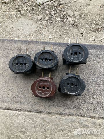 Розетки тройники СССР