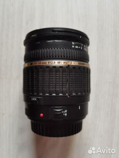 Объектив Tamron 17-50 f/2.8