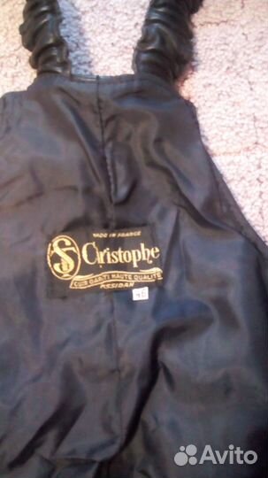 Полукомбинезон из кожи