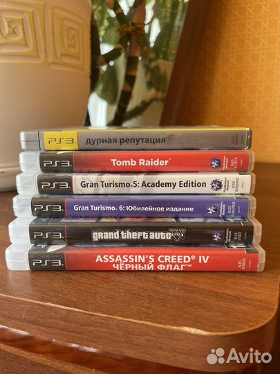 Игры для sony playstation 3 PS3 (7 штук)