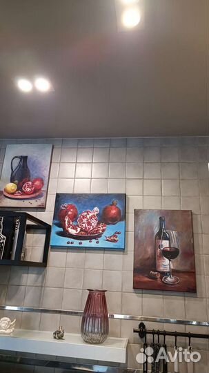 Картина маслом на холсте натюрморты