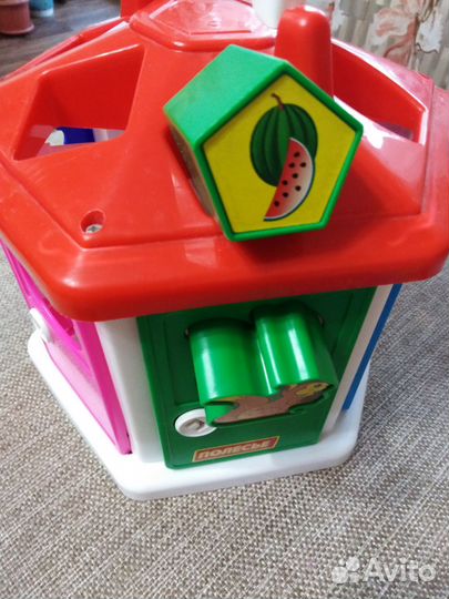 Развивающие игрушки Сортер Домик Полесье