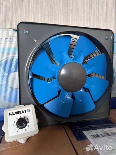 Вентилятор вытяжной осевой
