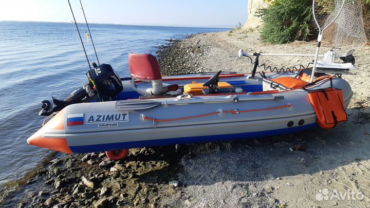 Надувная лодка пвх нднд с мотором