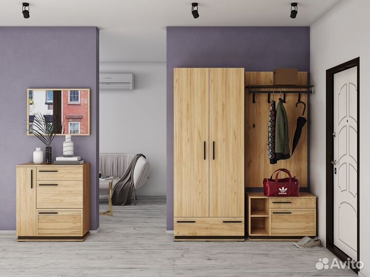 Вешалка с крючками