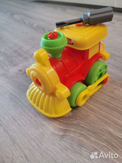 Конструктор паровоз Полесье