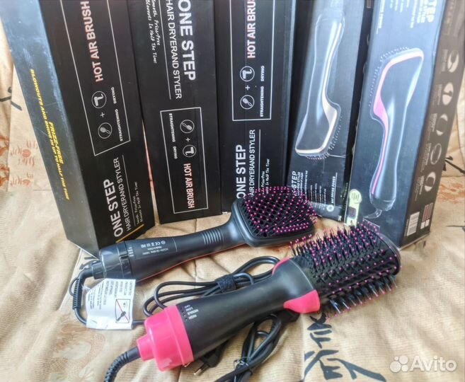 Фен щётка стайлер расческа выпрямитель