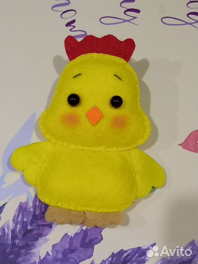 Игрушки из фетра ручная работа