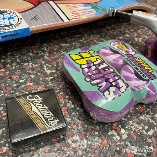 Кастом скейтборд на топ деталях