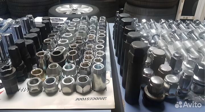 Колесные болты 12x1.5x26 конус 20 шт