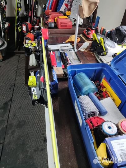 Ремонт и подготовка горных лыж и сноубордов