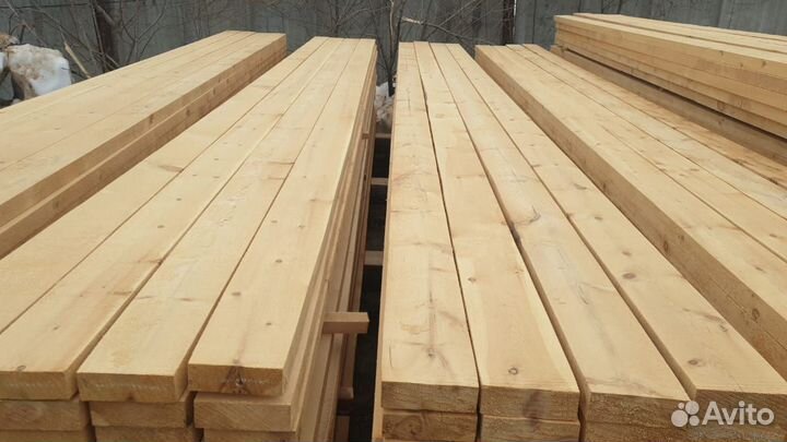 Доска кедр 55*150*6000 сухая