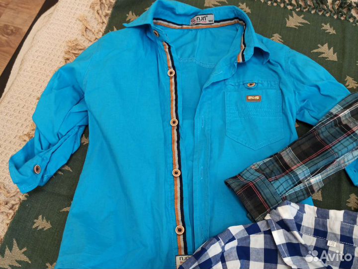 Рубашка на мальчика 104-110