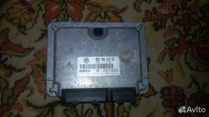 038906018 Блок управления двс Audi A6 C5 1.9 TDi