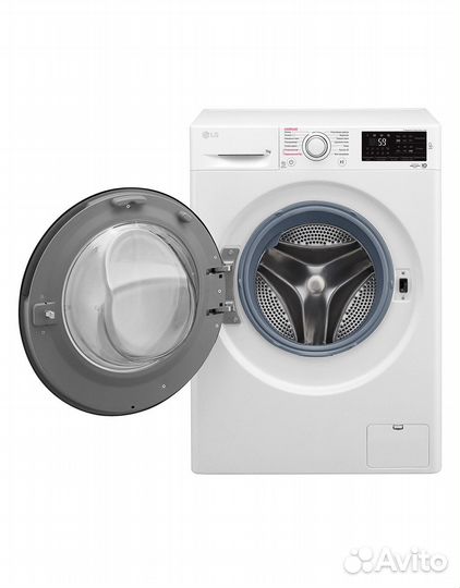Стиральная машина LG f2m5hs6w 7 кг белый