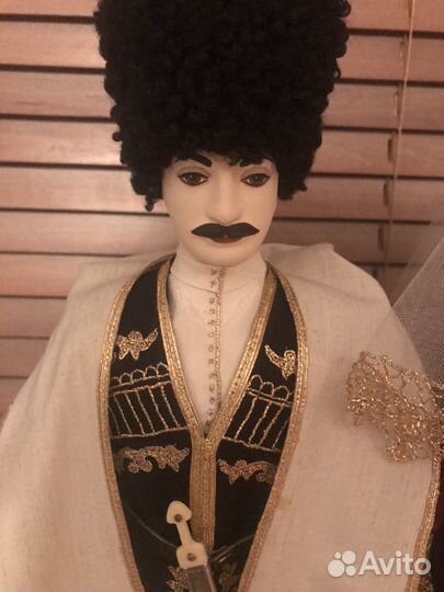 Куклы коллекционные в осетинских костюмах