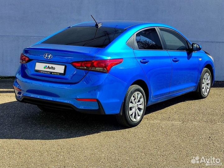 Hyundai Solaris 1.6 МТ, 2018, 110 000 км