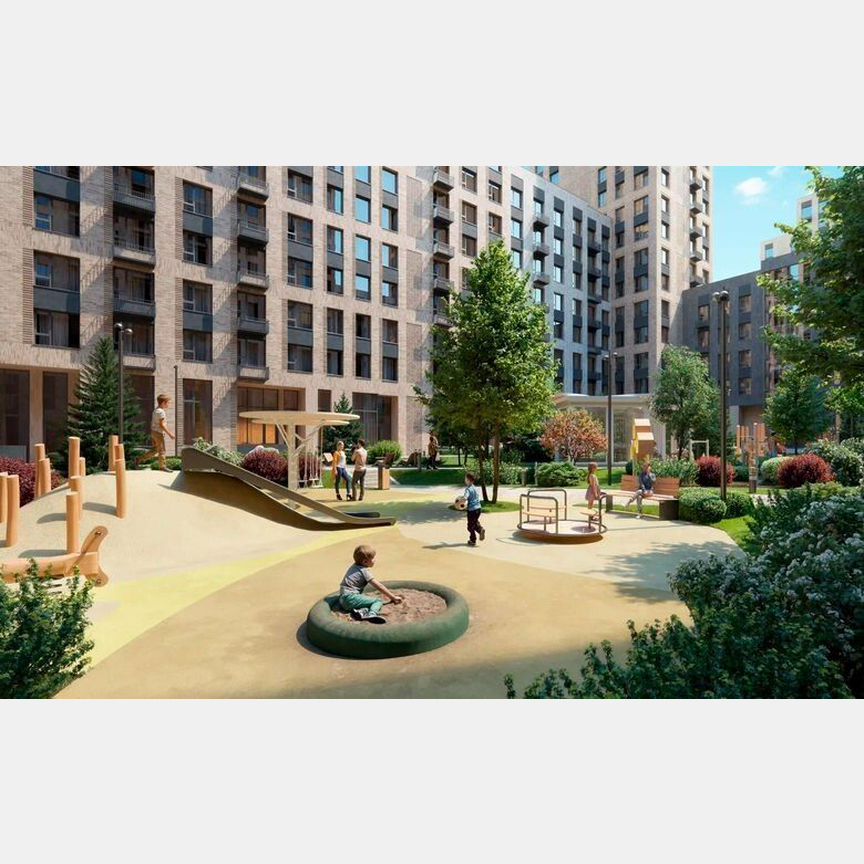 3-к. квартира, 67 м², 3/16 эт.