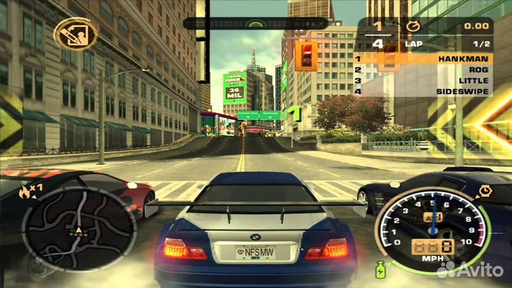 Need For Speed Most Wanted 2005 PS2 анг. б\у без