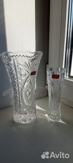 Вазы, конфетницы. Хрусталь