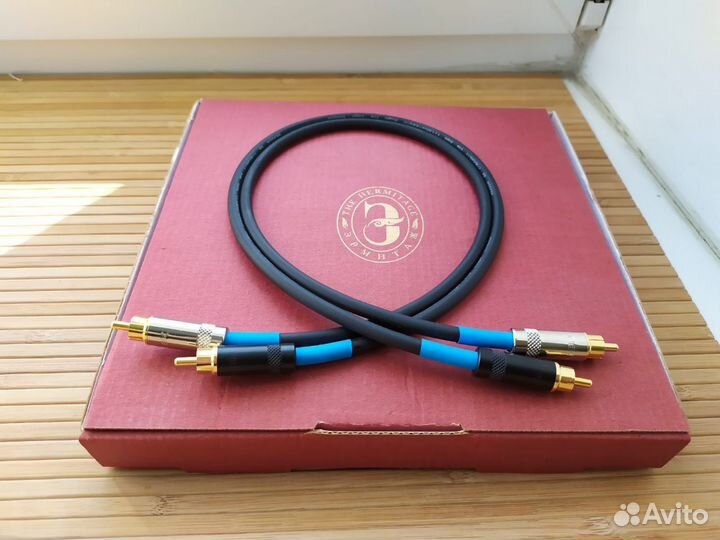 Межблочный кабель HVC 2RCA Neutrik / Silver solder
