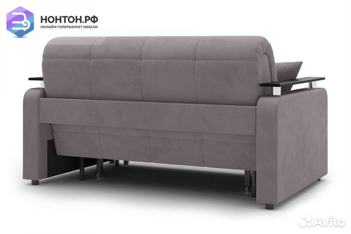 Диван аккордеон Остин серо-бежевый