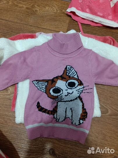 Детские вещи пакетом от 0 до года для девочки